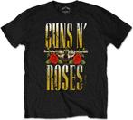 shirts - Guns N Roses Tshirt Big Guns Zwart - Size L, Zo goed als nieuw, Verzenden