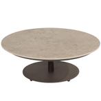 Boaz lounge tuintafel 80xH30 cm ceramic middenpoot terre 4, Ophalen of Verzenden, Nieuw