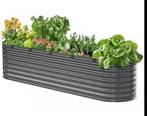 Gegalvaniseerd Ovaal Verhoogd Tuinbed met Open Bodem Buiten, Tuin en Terras, Verzenden, Nieuw