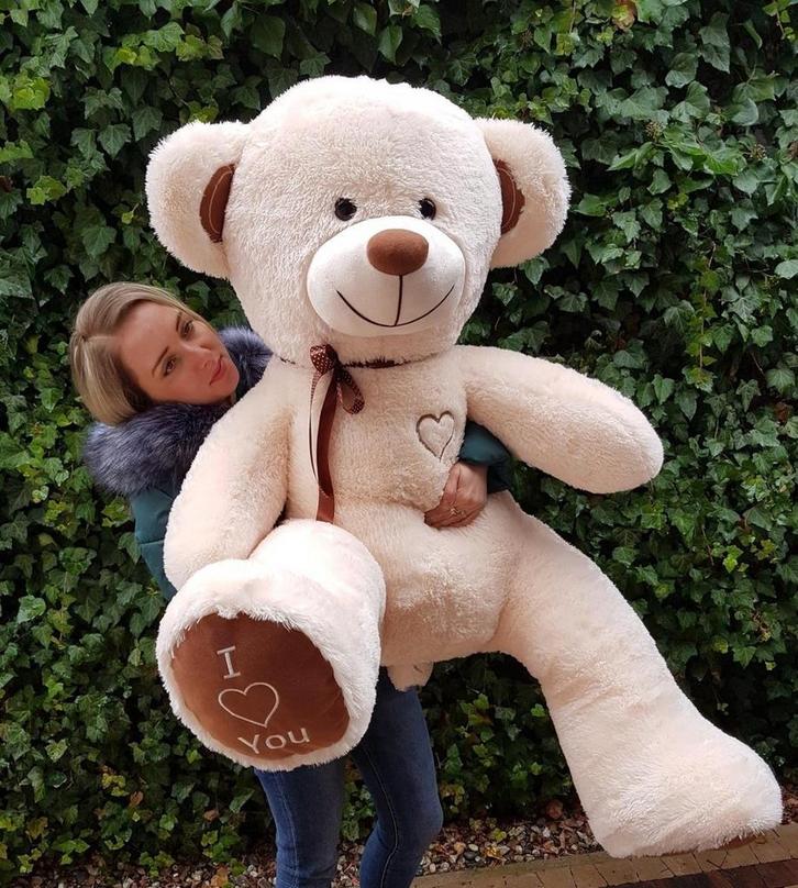 XXL Knuffelbeer 165cm | Premium Pluche | Scherpe Prijs, Kinderen en Baby's, Speelgoed | Knuffels en Pluche, Nieuw, Beer, Ophalen of Verzenden