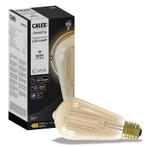 Calex Smart LED Lamp Edison Gold E27 7W 806lm ST64, Huis en Inrichting, Lampen | Losse lampen, Ophalen of Verzenden, Nieuw