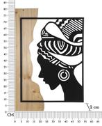 WANDPANEEL TRIBAL IJZER EN HOUT CM 53X2X80, Huis en Inrichting, Woonaccessoires | Overige, Ophalen of Verzenden, Nieuw