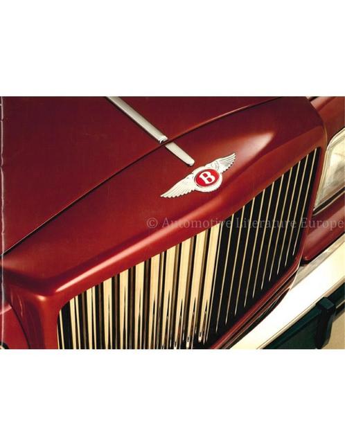 1987 BENTLEY PROGRAMMA BROCHURE FRANS, Boeken, Auto's | Folders en Tijdschriften