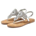 Lascana Teenslippers Sandaal, pantoffel in glitter-look, Verzenden, Nieuw