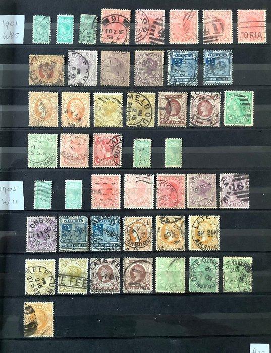 Australië 1884/1905 - Australië Oude Staten: Victoria,, Postzegels en Munten, Postzegels | Europa | UK