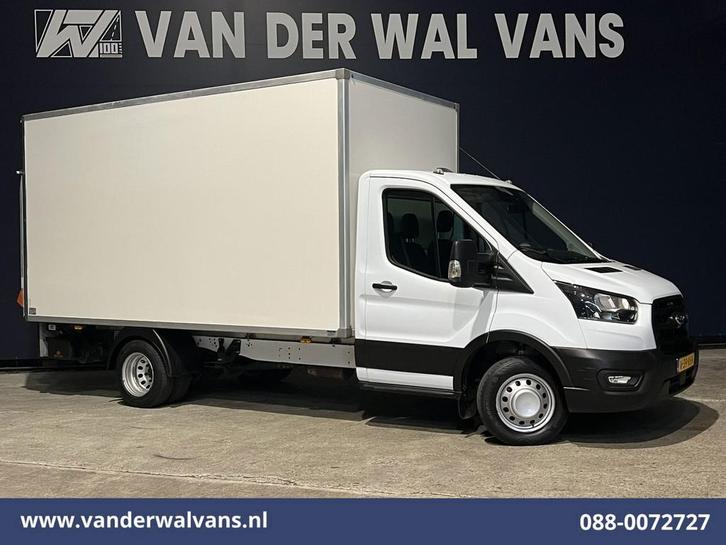 Ford Transit | 2.0 TDCI 170pk Bakwagen Laadklep Dubbel Lucht, Auto's, Bestelauto's, Dealer onderhouden, Te koop, Handgeschakeld