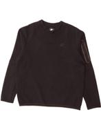 NIKE Mens Top Long Sleeve Large Black Cotton, Verzenden, Nieuw