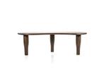 Eettafel Jodi organisch mangohout 200x115cm - bruin |, Huis en Inrichting, Tafels | Eettafels, Ophalen of Verzenden, Nieuw