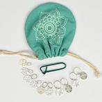 KnitPro Mindful Sterling Chakra Steekmarkeerders (10 stuks, Hobby en Vrije tijd, Breien en Haken, Ophalen of Verzenden, Nieuw