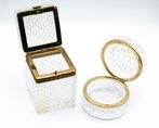 Sieradendoos (2) - Portagioie - Kristal, goudkleurig metaal