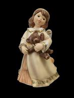 Goebel - Beeldje - Angel with Teddy Bear - 22 cm - Porselein