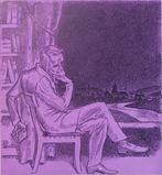 Spotprent De Heine-gedenksteen uit zijn geboortehuis gero..., Antiek en Kunst, Verzenden