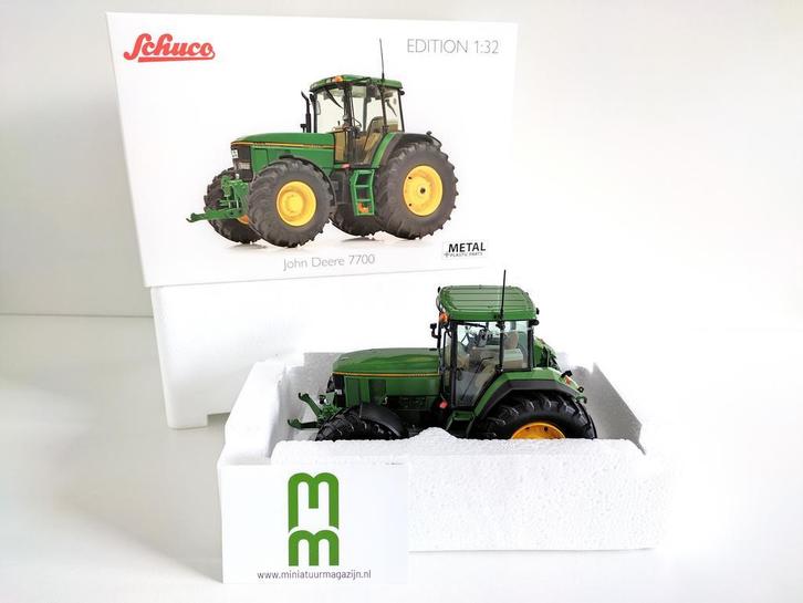 John Deere 7700 1:32 Schuco, Hobby en Vrije tijd, Modelauto's | 1:32, Tractor of Landbouw, Nieuw, Schuco, Verzenden