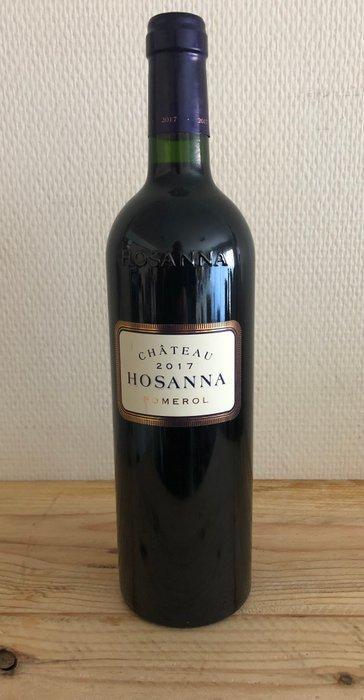 2017 Château Hosanna - Pomerol - 1 Fles (0,75 liter), Verzamelen, Wijnen