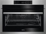AEG KPE742280M compacte inbouw oven - nis 45 cm - roestvrijs, Witgoed en Apparatuur, Ovens, 45 tot 60 cm, Verzenden, Hete lucht