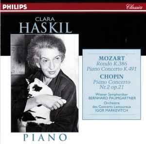 cd - Clara Haskil - Mozart, Chopin, Cd's en Dvd's, Cd's | Overige Cd's, Zo goed als nieuw, Verzenden