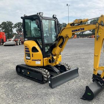 Komatsu PC26MR-5 beschikbaar voor biedingen