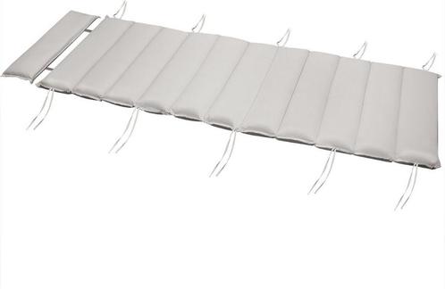 Ligbedkussen 177 x 58 x 7 cm Beige, Tuin en Terras, Tuinstoelen, Ophalen of Verzenden