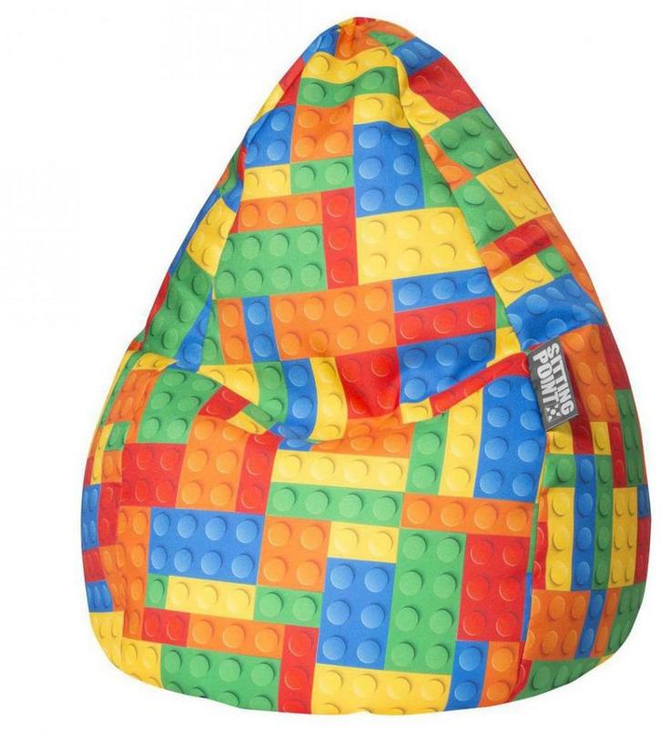 BeanBag Kinder Zitzak Bricks L, Huis en Inrichting, Zitzakken, Verzenden