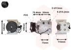 AIRCO COMPRESSOR VOOR JAGUAR X-TYPE CF-1 2001-2009, Ophalen of Verzenden, Nieuw