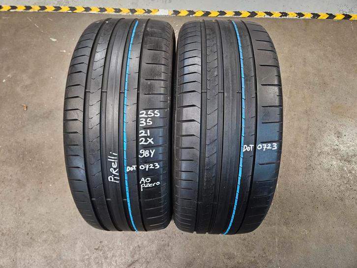 255/35/21 98Y PIRELLI PZERO AO D23 5,9MM Profiel, Auto-onderdelen, Banden en Velgen, 21 inch, Erkend duurzaam, Zomerbanden, 255 mm