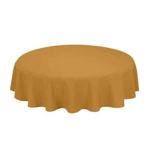 Tafelkleden Rond Gold Geel 230cm Ø - Treb SP, Huis en Inrichting, Tafelkleden, Nieuw, Verzenden