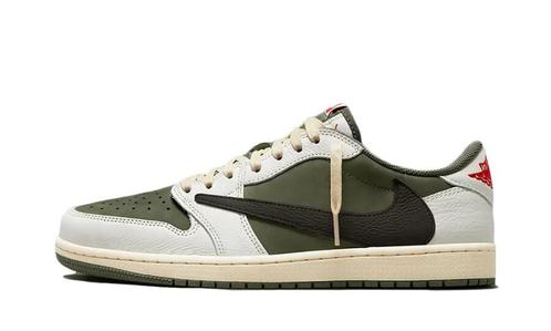 Jordan 1 Retro Low OG SP Travis Scott Medium Olive, Kleding | Heren, Schoenen