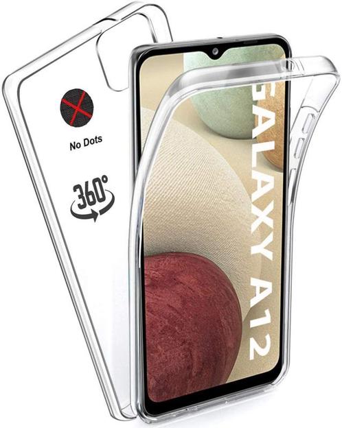 Galaxy A12 360° Ultra Clear Hybrid PC + TPU Hoesje, Telecommunicatie, Mobiele telefoons | Hoesjes en Frontjes | Samsung, Nieuw