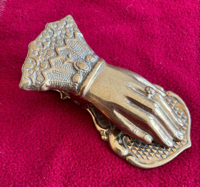 Brievenhouder - Messing, Antiek en Kunst, Curiosa en Brocante