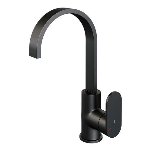 Wastafelmengkraan Brauer Black Edition Coldstart Opbouw Hoog, Doe-het-zelf en Verbouw, Sanitair, Kraan, Nieuw, Ophalen of Verzenden