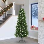 vidaXL Kerstboom met 300 LED met standaard Groen 240 cm PE, Diversen, Kerst, Verzenden, Nieuw