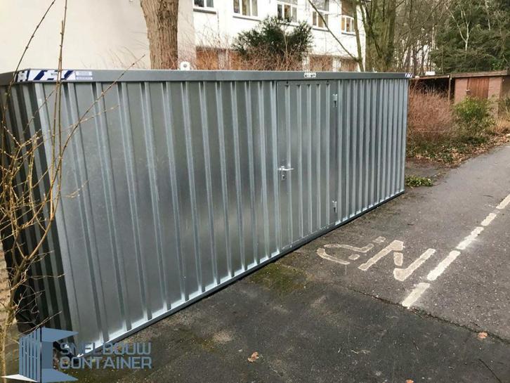 Gegalvaniseerde opslag container 6x2 meter 10 jaar garantie, Zakelijke goederen, Machines en Bouw | Keten en Containers