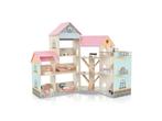 Costway Poppenhuis - 3 Verdiepingen met 42 Accessoires - 107, Verzenden, Nieuw