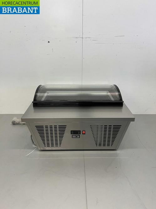 RVS Schepijsvitrine Opzet vriesvitrine 4 x 5 liter (1/3 GN), Zakelijke goederen, Horeca | Keukenapparatuur, Nieuw in verpakking