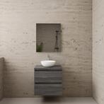ACTIE BWS Badmeubel | Paris | Frey Oak | 60 cm | met, Ophalen of Verzenden, Nieuw, Bad
