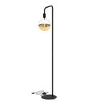 Staande lamp | Calex (E27, 155 cm, Zwart), Huis en Inrichting, Lampen | Overige, Verzenden, Nieuw