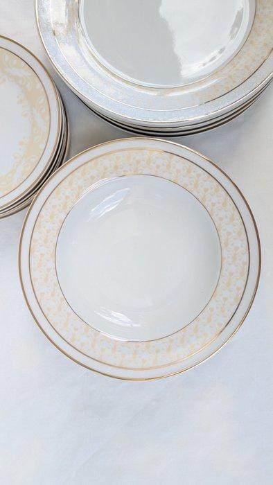 Richard Ginori - Tafelservies voor 6 (18) - Porselein, Antiek en Kunst, Antiek | Meubels | Tafels