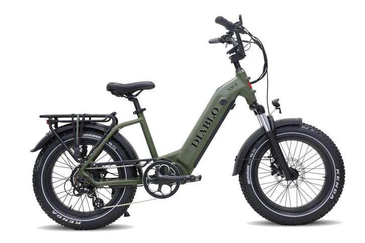 Diablo XR1 Elektrische-Fatbike 7 Versnellingen Hydr., Fietsen en Brommers, Elektrische fietsen, Nieuw, Ophalen of Verzenden
