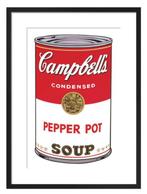 Andy Warhol - “Campbells Soup I, (pepper pot) 1968”.