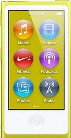 Apple iPod nano 7G 16GB geel, Audio, Tv en Foto, Mp3-spelers | Accessoires | Apple iPod, Gebruikt, Verzenden