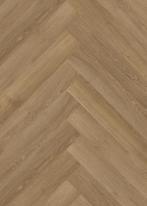 Plak pvc Visgraat donker eiken |  mFLOR Parva River Oak, Ophalen, Nieuw