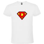 Uw letter in Superman Logo, Kleding | Heren, Nieuw, Overige maten, Roly, Verzenden