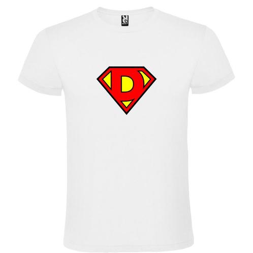 Uw letter in Superman Logo, Kleding | Heren, T-shirts, Overige kleuren, Nieuw, Overige maten, Verzenden