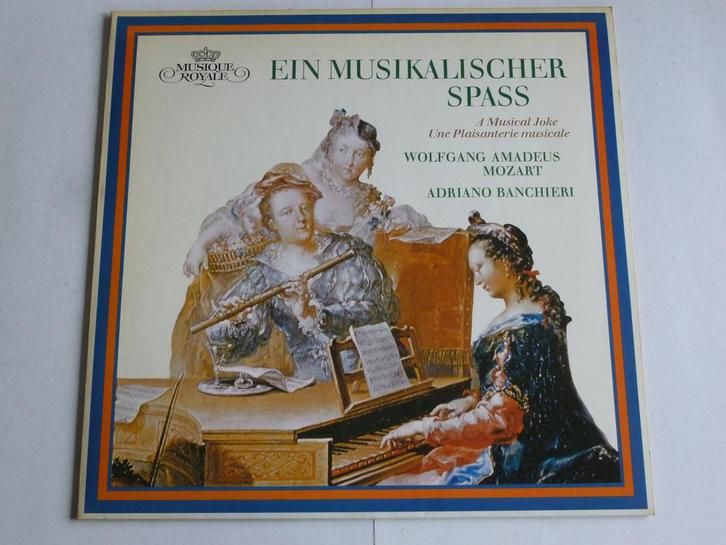 Mozart - Ein Musikalischer Spass / Adriano Banchieri (LP), Cd's en Dvd's, Vinyl | Klassiek, Zo goed als nieuw, Verzenden
