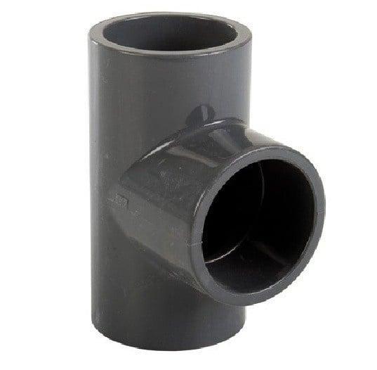 Pvc T-stuk 90 graden    125mm (Vijveraanleg  PVC), Tuin en Terras, Vijver-toebehoren, Overige typen, Nieuw, Ophalen of Verzenden