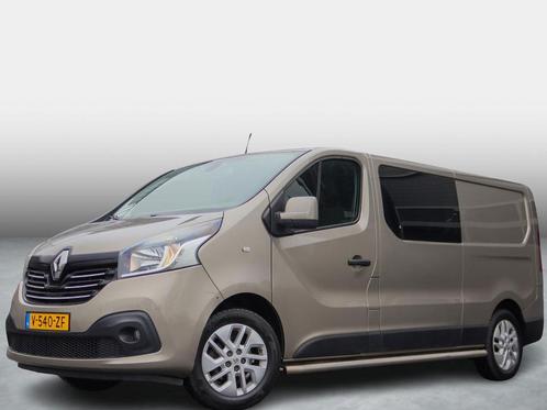 Renault Trafic 1.6 dCi L2H1 DubbelCabine, Luxe Energy,, Auto's, Bestelauto's, Onderhoudsboekje, Lease, Zwart, Handgeschakeld, Overige kleuren