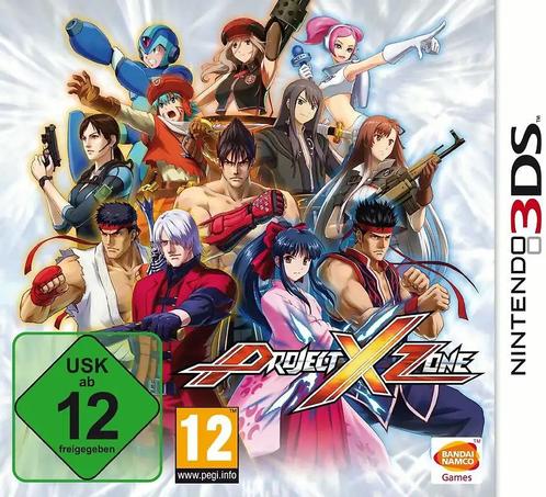 Project X Zone-Duits (3DS) Gebruikt, Spelcomputers en Games, Games | Nintendo 2DS en 3DS, Zo goed als nieuw, Ophalen of Verzenden