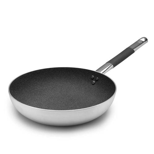 Italiaanse Design Wokpan Aluminium – 32 cm - Agnelli, Huis en Inrichting, Keuken | Potten en Pannen, Verzenden