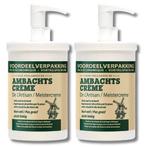 Ambachtscreme pomp - 1000ml - 2 stuks, Verzenden, Nieuw