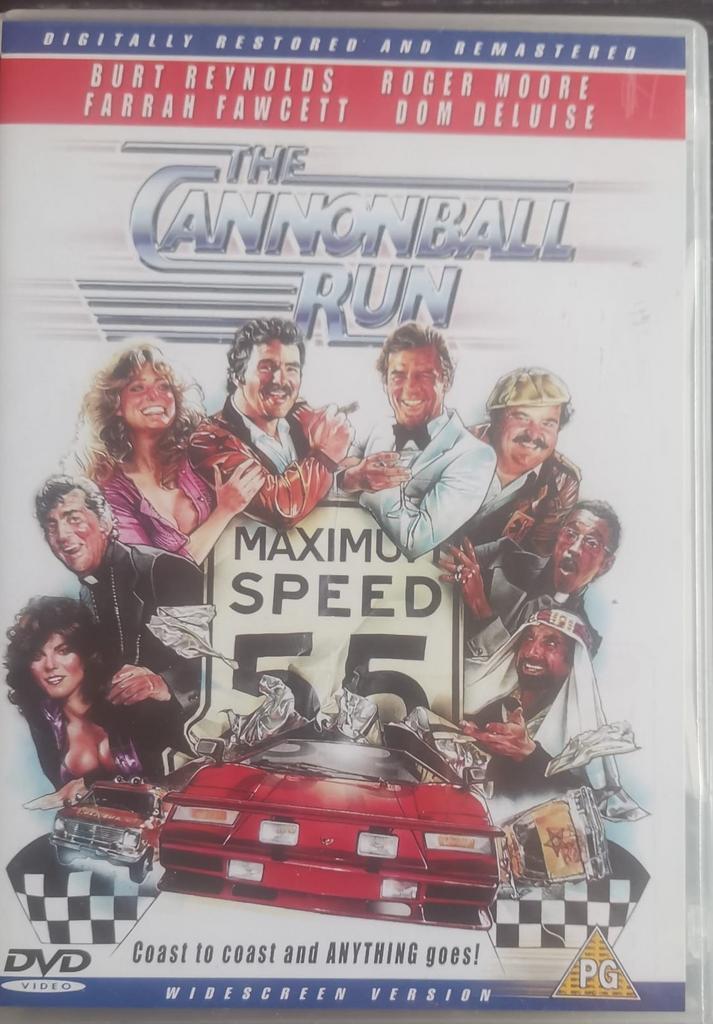 Cannonball run (digitally remastered)       Gratis verzenden, Cd's en Dvd's, Dvd's | Tv en Series, Zo goed als nieuw, Komedie